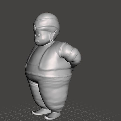 🐉 DRAGON BALL MR POPO・Free STL File for ・Cults